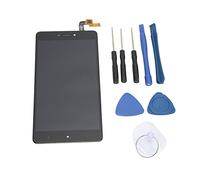 Yanmis Repuesto para Pantalla LCD Note4X, Digitalizador Táctil con Herramientas de Reparación, Pantalla para Teléfono Móvil Note4X, Reparación Táctil Agrietada que No Funciona, Incluye Barra de Prensa