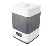 Yanmis Secador de Biberones Eléctrico 2 en 1 con Desinfección a Alta Temperatura de Doble Capa de Gran Capacidad para Nuevos Material Libre de BPA (Enchufe de la UE)