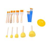 Yanmis Set de Pinceles para Collage con Bolsa de Almacenamiento, Kit de