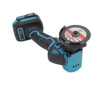 Yanmis Sierra Circular Inalámbrica, Minisierra de 19000 RPM con Hojas de Sierra de 3 Pulgadas y Cubierta Antipolvo Desmontable, para Corte de Madera, Metal, Piedra y Plástico