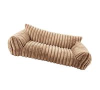 Yanmis Sofá Cama para Perros Pequeños y Gatos, sofá Suave para Mascotas con Respaldo para Comodidad Durante Todo el Año, Diseño Ergonómico, 1 Unidad (XS50*40 * 20cm)