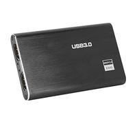 Yanmis Tarjeta de Captura de Vídeo USB3.0 Grabadora de Juegos 4K 1080P, Caja de Transmisión en con Protocolo MJPEG UAC UVC, Ancho de Banda de 300 MB/s, Compatible con Mac OS
