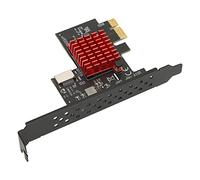 Yanmis Tarjeta de Expansión de Panel Frontal USB 3.2 Gen 2 Tipo E, Tarjeta PCIe de Alta Velocidad de 10 Gbps con Controlador ASM3142, Plug and Play para Placa Base de PC de Escritorio (Control