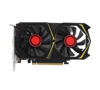 Yanmis Tarjeta de Gráficos por Computadora, Tarjeta Gráfica de Juegos GDDR5 GDDR5 de 128 bits, 2560x1600 Tarjetas de Video PCIe 2.0, con Ventilador Doble Tranquilo, Puerto DVI VGA,