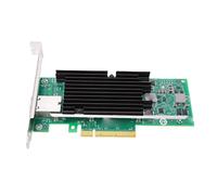 Yanmis Tarjeta de Red PCIe de 10 Gbps, Controlador X540 con Tecnología de Descarga Inteligente, Puerto RJ45 de Cobre único de 10 GbE, para VMware, PCIe 2.0 X8