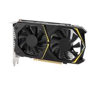 Yanmis Tarjeta Gráfica DDR5 de 4 GB con Doble Ventilador de Refrigeración, Impresionante Procesamiento de Imágenes y bajo Consumo de Energía para Juegos de PC, Interfaz Multimedia de