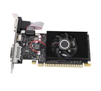 Yanmis Tarjeta Gráfica GT 210 de 1 GB DDR3, 64 bits, 589 MHz, PCI Express 1.1 X 16, DVI, VGA, HDMI, Refrigeración Silenciosa