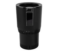 Yanmis Taza de Enfriamiento de Calefacción Eléctrica Portátil con Pantalla Digital, Calentador de Taza de café Inteligente Multifuncional para Automóvil, Cable de Encendedor de Cigarrillos de 12 V,