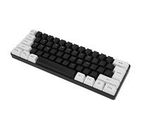 Yanmis Teclado de Juego Mecánico Portátil, Teclas Compactas de Retroiluminación 61 61 Teclado con Cable Pequeño con Modos Multi RGB Compatibles con 98 NT 2000, para OS X Portátil PC PC (Black)