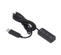 Yanmis Teclado Macro Programable por USB, Configuraciones Personalizadas con Diseño Braille, Montaje Magnético, Compatible con Múltiples Sistemas, para Control Industrial de (HK33 3 Posiciones Clave)