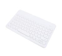 Yanmis Teclado WL de 10 Pulgadas, Teclado Ultra Delgado y Compacto, Teclas Ergonómicas Redondas, Teclado Bluetooth Portátil de Viaje para la Computadora Portátil de la Computadora de