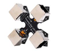 Yanmis Throwing Star Mod de Captura de Paquetes de Red LAN Tap, Herramienta de Monitoreo Pasivo de Ethernet con Puertos de Monitor J3 J4 para 10BASE-T 100BASE-TX