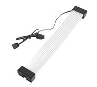 Yanmis Tiras de Cables ARGB PSU, Cable de Conexión de 8 Pines a 2x8 Pines Tira ARGB, Cable de Sincronización ARGB de 5 V con Peines de Alambre para Cajas de PC Tarjeta Gráfica de Placa