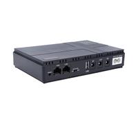 Yanmis UPS Pequeño, Fuente de Alimentación Ininterrumpida de 8800 MAh con 6 Puertos de Salida, Respaldo de Batería para Enrutadores WiFi, Módems, Cámaras de Seguridad, (Enchufe Europeo 800W)