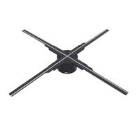 Yanmis Ventilador de Holograma 3D, Resolución 2000x1060 LED 530 HD de 17,7 Pulgadas, Control de Aplicación WiFi, Biblioteca de Vídeos 3D Actualizada y Gratuita, Ventilador (normativa Europea)