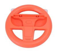 Yanmis Volante de Carreras para Consolas de Juegos Portátiles, Volante con Controlador de Consola con Efectos de Luz RGB, Control Sensible sin Demoras, para la Mayoría de los Juegos de (Orange)