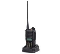 Yanmis Walkie Talkie de Doble Banda, Pantalla LCD de Alta Potencia 128 Canales de Comunicación de Largo Alcance, con Antena Desmontable y Carga Rápida, para Construcción, Camping, (Enchufe de la UE)