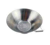 Yanmis Yanmis Colador de Aceite de Patatas Fritas de Acero Inoxidable, Cuenco Eficiente para Escurrir Alimentos para Uso Comercial en la Cocina del Hogar