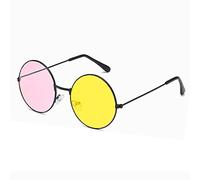 Yannasa Spamton - Gafas de sol de felpa de anime Spamton amarillo y rosa, un par