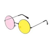 Yannasa Spamton - Gafas de sol de felpa de anime Spamton amarillo y rosa, un par