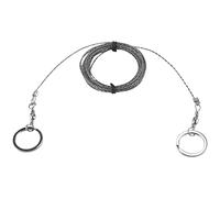 Yannjie de Cuerda para Exteriores Dibujada a Mano, de Alambre de Acero Inoxidable 304, mecanizado para Salvar Vidas, Alambre de súper Manual de 5 m