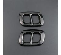 YannnnV12 Tapa de Salida de Tubo de Escape para silenciador de Sonido para Mercedes Benz GLA Class X156 H247 2020,Embellecedor de la Tapa del Tubo de Escape del silenciador de Cola,B-Black