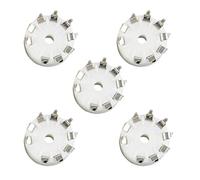 YANPINGJIA 5 unidades de 9 pines B9A PCB de cerámica para 12AX7, 12AT7, 12AU7, ECC83, ECC82, E88CC de alto rendimiento