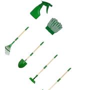 YANPINGJIA 7 departamentos, juego de herramientas de jardín para niños que promueve la exploración al aire libre y rutinas para herramientas de jardín de juego de arena