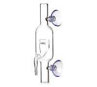 YANPINGJIA Difusor de CO2 en línea de cristal para acuario, plantado para tanque, con ventosas fuertes, alta tasa de resolución de CO2 3/4
