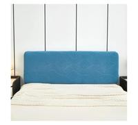 YANSHUYU Funda Cabecero Cama Cabecera con Patrón De Onda Cubierta Jacquard Elástica Tejida For Cama En Dormitorio 1 Ud Funda Cabecero(Blue,120cm)