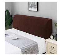 YANSHUYU Funda Cabecero Cama Cabecera De Cama Gruesa Elástica Respaldo Todo Incluido Funda Cabecero(Brown,W120-140cmxH50-65cm)