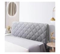 YANSHUYU Funda Cabecero Cama Cabecera De Cama Suave Felpa Elástica For Color Sólido Fácil Limpiar Respaldo For El Hogar Funda Cabecero(Light Grey,W140 x H70cm D)
