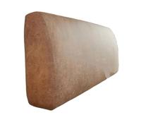 YANSHUYU Funda Cabecero Cama Cabecera De Jacquard con Patrón Craquelado Protección For La Cabeza Y Espalda Color Sólido Funda Cabecero(Brown,200x65x25cm)