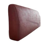 YANSHUYU Funda Cabecero Cama Cabecera De Jacquard con Patrón Craquelado Protección For La Cabeza Y Espalda Color Sólido Funda Cabecero(Wine Red,220x65x25cm)