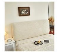 YANSHUYU Funda Cabecero Cama Cabecera De Jacquard Elástica Fácil Limpiar Edredón For Todas Las Estaciones For Dormitorio Funda Cabecero(Off-White,Set 2(L and XL))