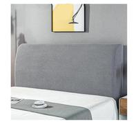 YANSHUYU Funda Cabecero Cama Protector Grueso For Cama Apto For El Hogar Protección del Respaldo Hotel Fácil Lavado Funda Cabecero(Light Grey,Width 120cm)