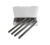 YANSYUAN Cuchillas portátiles de carburo de tungsteno de 82 mm de repuesto para la mayoría de cepilladoras de mano, BOSCH, DeWalt (TCT - 10 unidades)