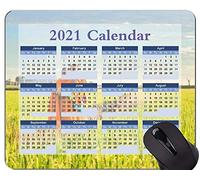 Yanteng Calendar 2021 Year Mouse Pad, Buddhism Faith Office Alfombrilla de ratón