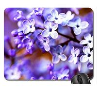 Yanteng Cojín de ratón Fino y Durable del Borde de Costura, Camino a lo Largo del Agua Cojín de ratón, cojín de ratón (cojín de ratón de los bosques)