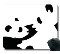 Yanteng Gaming Mouse Pad con Borde Cosido, Tratamiento Little Panda, Alfombrilla de ratón, Base de Goma Antideslizante para computadora portátil