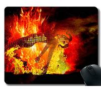 Yanteng Gaming Mouse Pad Custom, Death Skeleton Skeleton Hot Brasers Gaming Mouse Pad