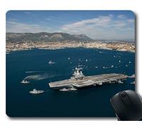 Yanteng Mouse Pads, Portaaviones francés Portaaviones Charles De Gaulle Warship Gaming Mouse Pads Multi YT25