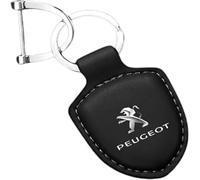 YANWENER Llavero para Peugeot 108 Hatch 2014-, Elegante Llavero Personalizado Regalos para Hombres Mujeres Mejores Amigos,A