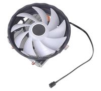 yanwuwa 2/4 Heatpipes RGB CPU Cooler Radiador silencioso PWM 4PIN para LGA 1150 1151 1155 1200 1366 2011 X79 X99 AM3 AM4 Radiador Rgb Controlador de ventilador Caja de refrigeración Hub de