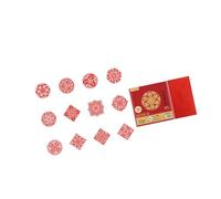 yanwuwa 24 piezas de recortes de papel para ventanas con video tutorial para niños y adultos, arte hecho a mano, decoración de Año Nuevo chino, regalo de Año Nuevo chino