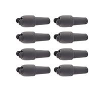yanwuwa 8 tapones de silicona de doble sellado para botellas de vino con mango fácil de tirar para conservaciones seguras, tapones de picnic