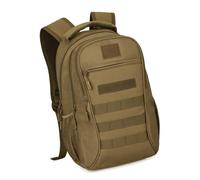yanwuwa Bolsa de viaje pequeña de 15 L, mochila escolar para estudiantes, mochila táctica pequeña para senderismo, ciclismo, marrón, Talla única
