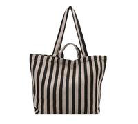 yanwuwa Bolso de mano de moda a juego con asa superior de gran capacidad para ir de compras, hombro a rayas, bolso de mano para mujer, Black, Medium