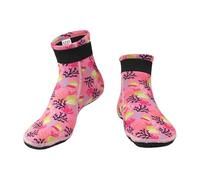 yanwuwa Calcetines de buceo antideslizantes de 3 mm de grosor, para niños | Para niños y niñas, natación, esnórquel, actividades de playa, aislamiento térmico