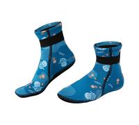 yanwuwa Calcetines de buceo antideslizantes de 3 mm de grosor para niños | Para niños y niñas, natación, esnórquel, actividades de playa, aislamiento térmico